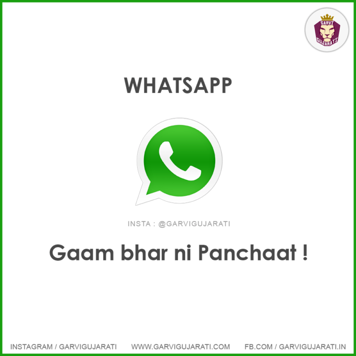 Honest Gujarati Meanings of Social Media Apps Garvi Gujarati