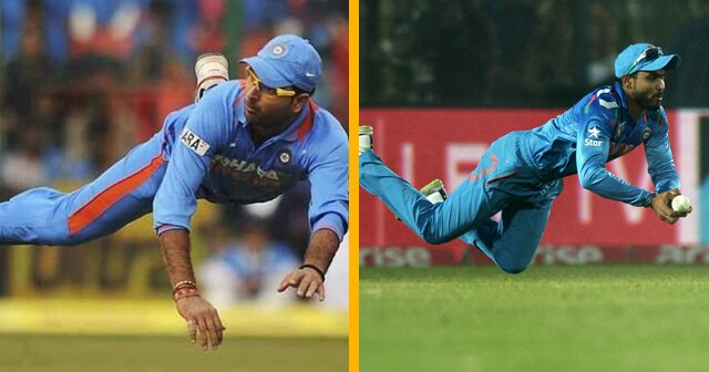 Top 6 Fielders of India’s Cricket History | Yuvraj and Jadeja are NOT in the Top 2