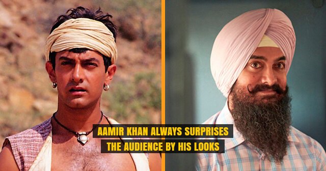 Aamir Khan Always Surprises the Audience by His Looks