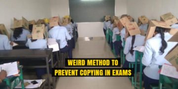 College in Karnataka uses Weird Method to Prevent Copying in Exams