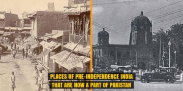 Places of Pre-Independence India that are now a part of Pakistan