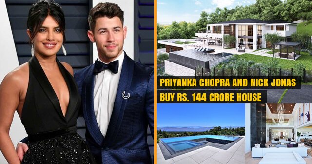 Priyanka Chopra and Nick Jonas buy Rs. 144 Crore House