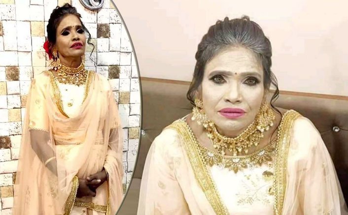 Ranu Mondal Gets Trolled for Heavy Make Up
