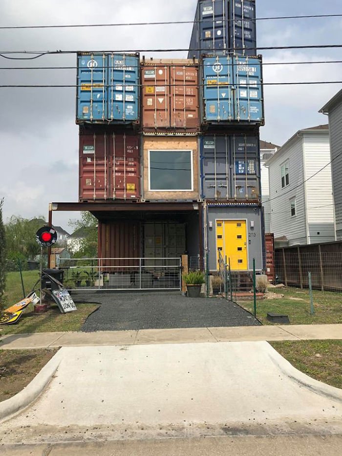 A 3 Storey House Made From Shipping Containers The Inside