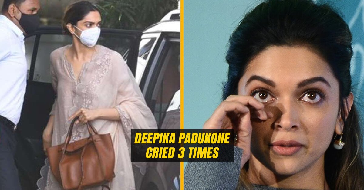 Deepika Padukone Cried