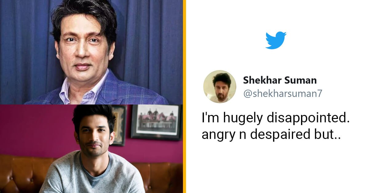 Shekhar Suman Disappointed