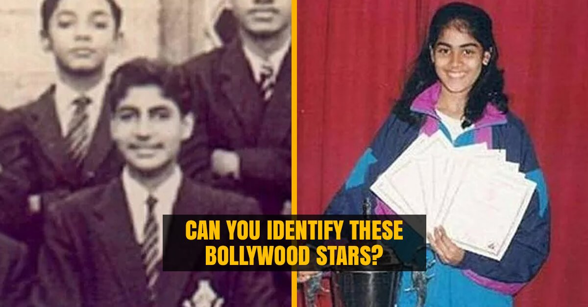 Bollywood stars from their School Days