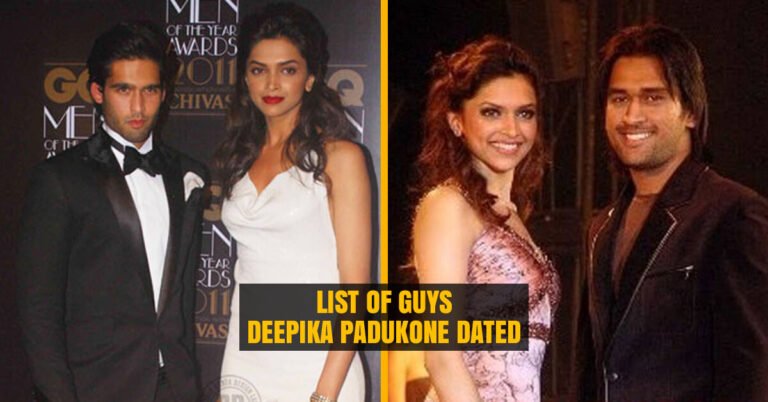 Guys Deepika Padukone Dated