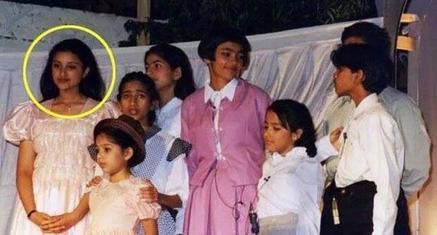 Bollywood stars from their School Days