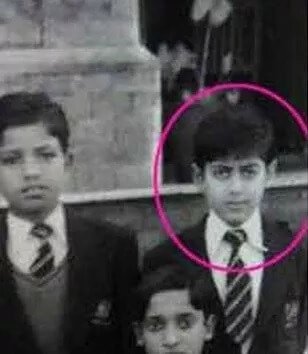 Bollywood stars from their School Days