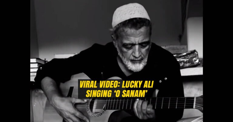 Lucky Ali Singing 'O Sanam'