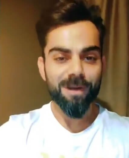 Virat Kohli gave a message to 'Not Burst Crackers'