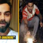 Virat Kohli gave a message to 'Not Burst Crackers'