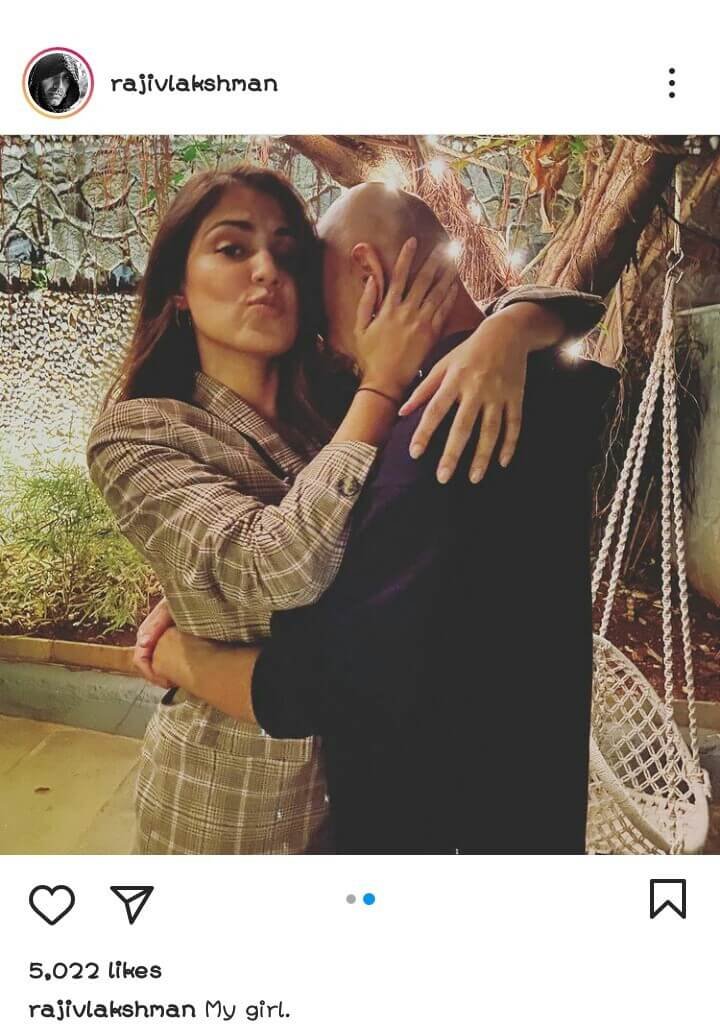 Rhea Chakraborty and Rajiv Lakshman