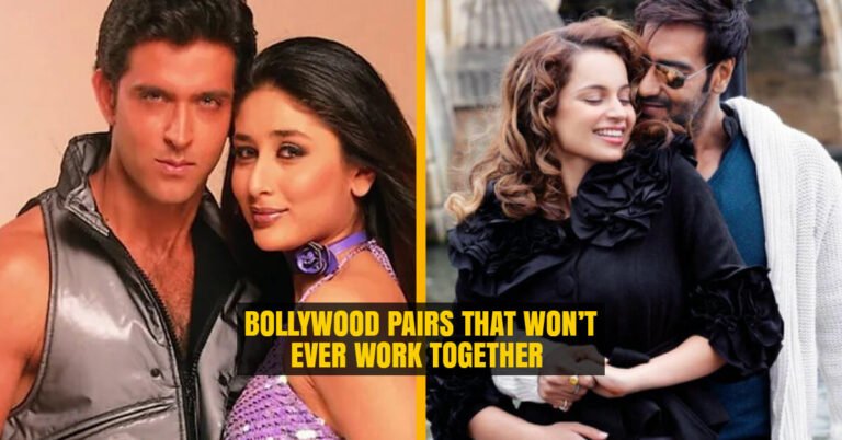 Bollywood Pairs that won’t ever work together