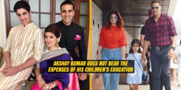 Akshay Kumar does not bear the Expenses of Children's Education
